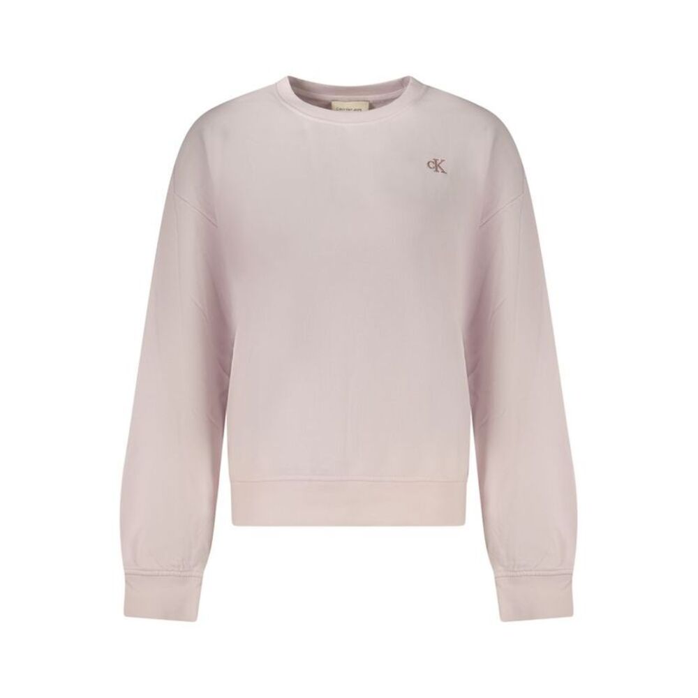 Calvin Klein Pink Cotton Women's Women's Sweatshirt